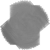 GAOLAOSY 6 &times; 8 Inch Welding Mesh (10PCS) | Plastic Reinforcing Stainless Steel Wire Mesh Screen for Thermoplastic Repair, Plastic Welding Kit for Car Bumper, Kayak