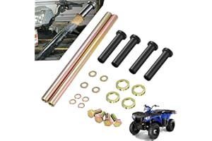 ONYUOKU Upgraded Front Lower A-ARM Bushing Shaft Kit 7501093 for Polaris Sportsman 400 500 570 600 700 800,Trail Blazer 250 330 400, etc. Front Lower A Arm Bushings Kit w/Shaft