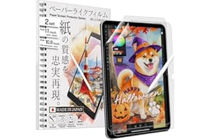 BELLEMOND 2 Pack Premium Made in Japan Paperfeel Screen Protector for iPad 11” (A16, 2025) & 10.9” (10th Gen, 2022), Anti-Gla