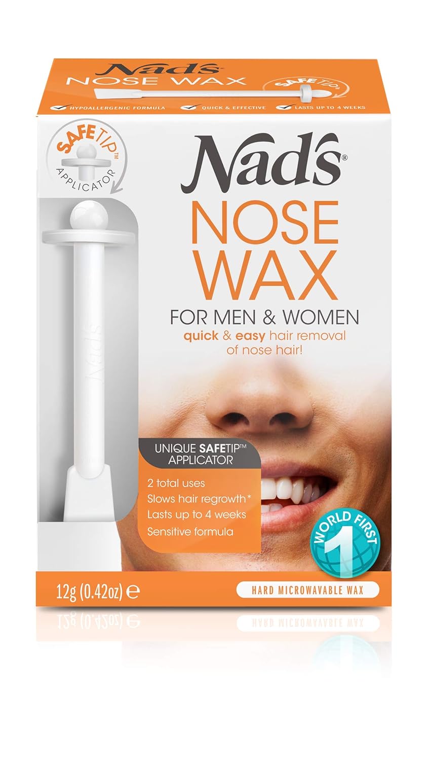 Amazon Com Nad S Nose Wax For Men Women With Safetip