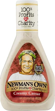 Newman's own all Natural creamy caesar dressing (020662001993)