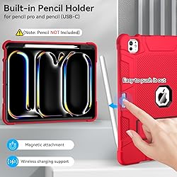 MARIWIVI Case for iPad Pro 13 inch Case 2024