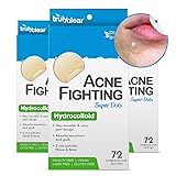 Truly Clear Hydrocolloid Acne Pimple Patches for