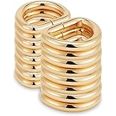 DEVPSISR 50pcs Metal D Ring Buckle for Purse Hardware Sewing Accessories Crafts Hand DIY