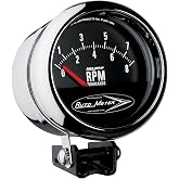 AUTO METER 2897 Performance Street Tachometer, 3.750 in.