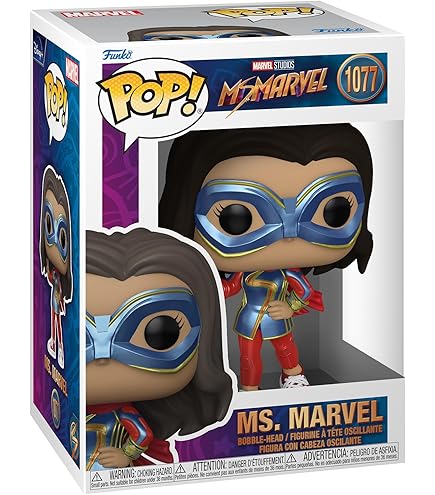 Amazon.com: Funko Pop! Marvel: Ms. Marvel - Ms. Marvel : Toys & Games