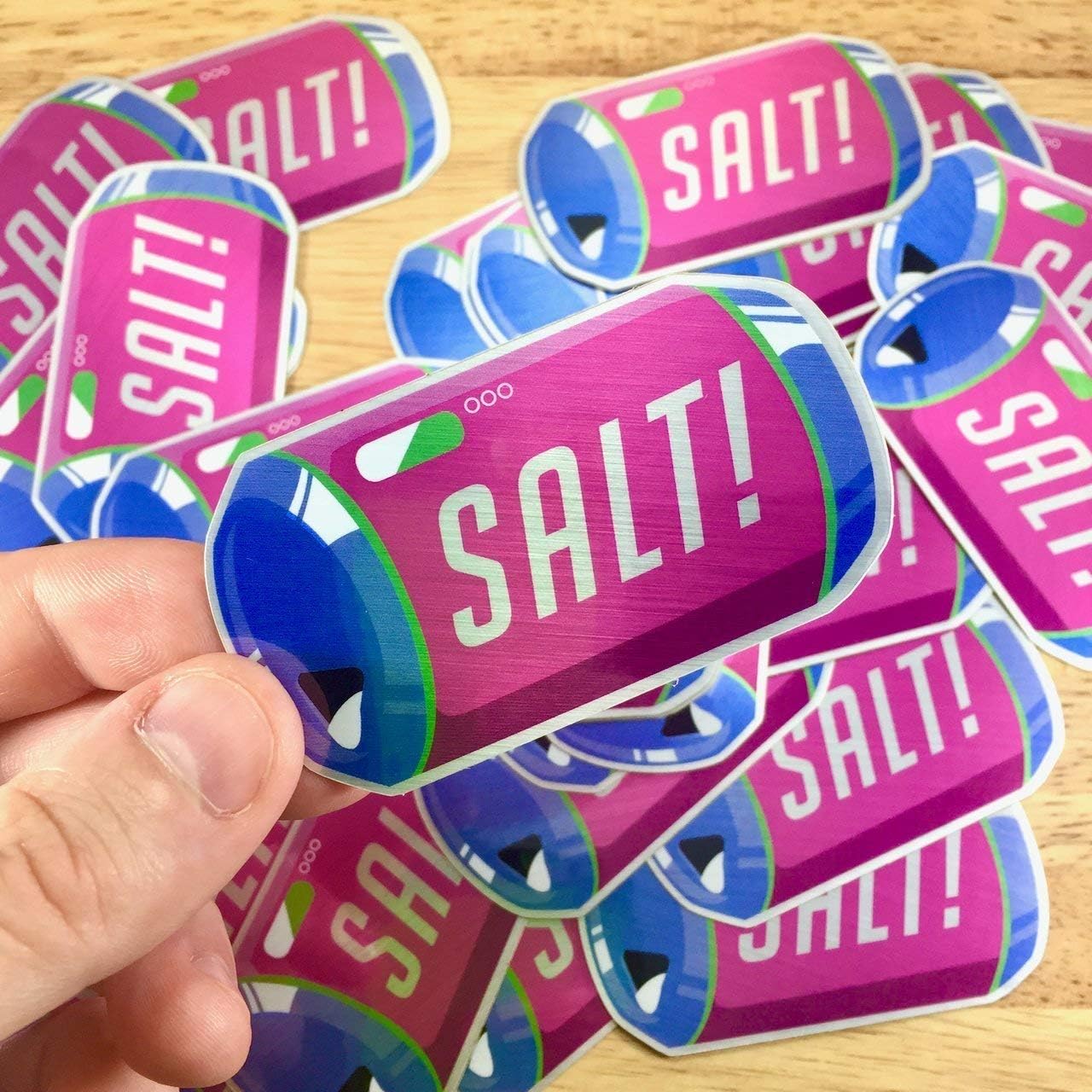 D.Va Salt Can - Wave 2 | Brushed Alloy Sticker