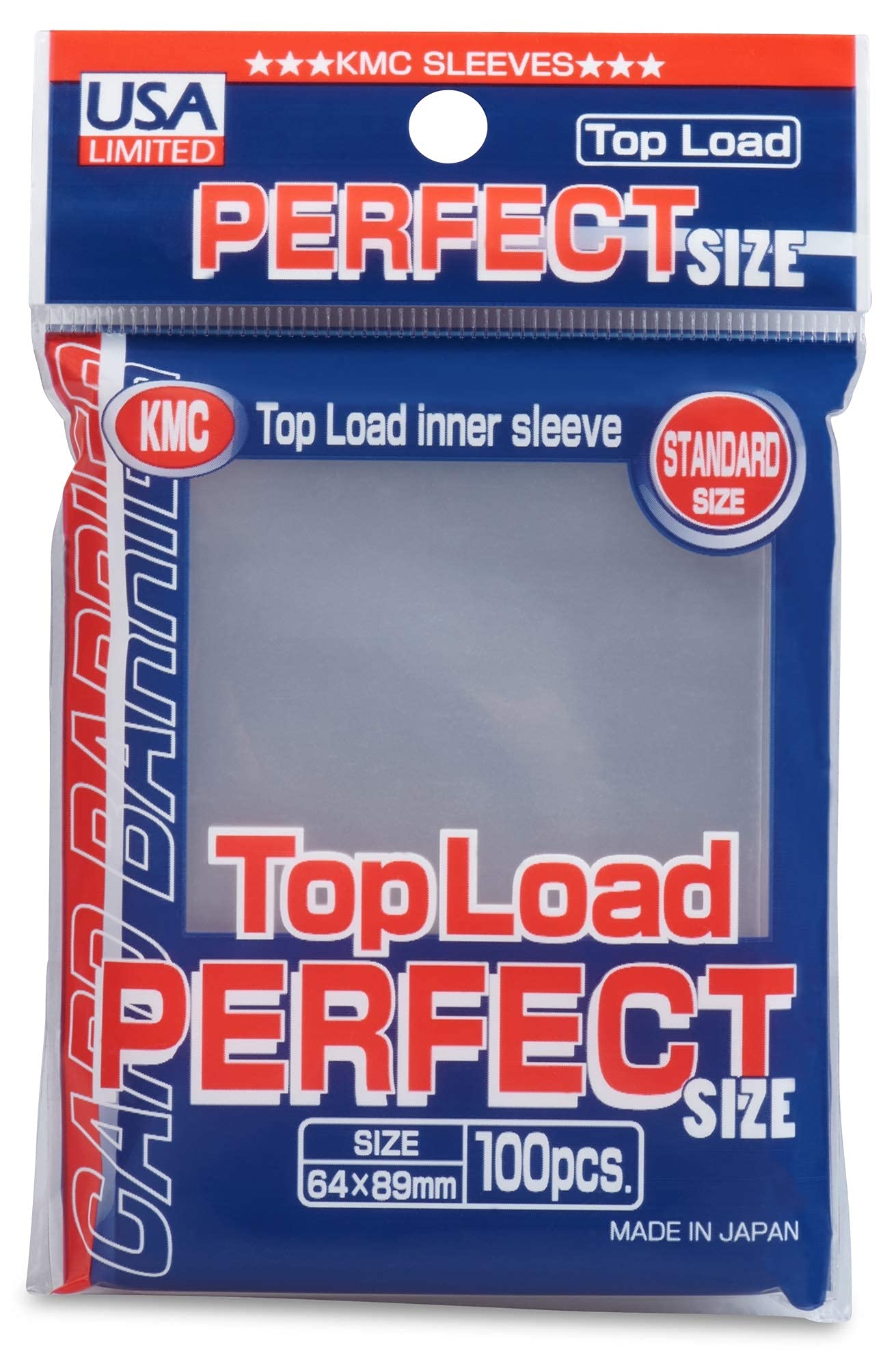 Photo 1 of KMC Size Sleeves USA Version Pack of 100