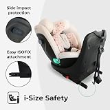 My Babiie MBCS300 Easy 360° Spin i-Size Baby Car Seat Pink Leopard view 7