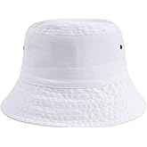 QFE Everyday Bucket Hat – Unisex Lightweight Trendy Cotton Hot Summer Fun Outdoor Vacation Boonie for Men and Women Denim