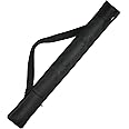 Cosmos Billiard Pool Cue Stick Carrying Case Bag Snooker Cue Stick Storage Pouch Holder for 1/2 Billiard Cue Stick (Holds 1 Butt / 1 Shaft) (Black Color)