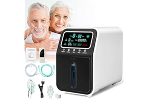 HOYNXIU Portable Oxygen Generator System for Home/Trave, Adjustable 1-9 Liter Oxygen Concentrator Machine