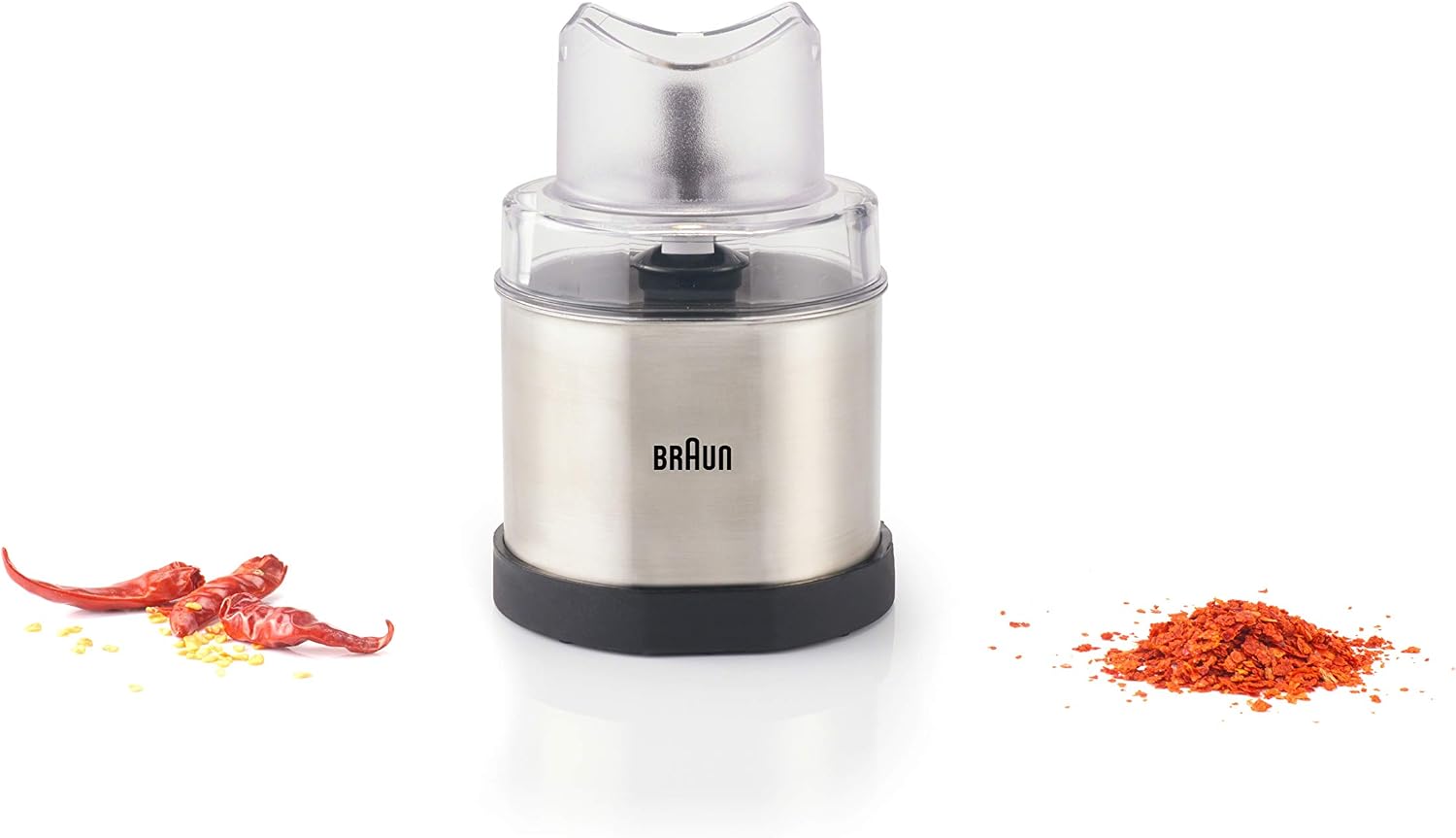 Braun Coffee and Spice Grinder Attachment MQ 60, EasyClick Accessories for Braun Hand Blender MQ 3 and MQ 5, 350 ml Capacity - Image 5