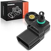 A-Premium Manifold Pressure (MAP) Sensor Compatible with Mazda | for 3 2007-2013, 6 2006-2007, CX-7 2007-2012, 2.3L, Replace# AG9G9F479AA, L3K918211A
