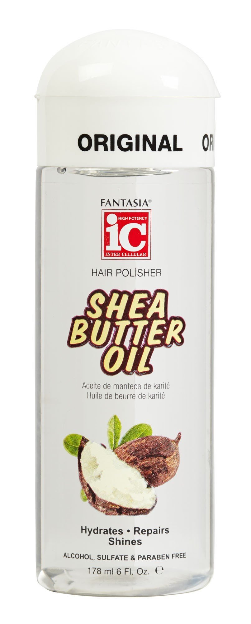 Fantasia Ic Hair Polisher 6oz Shea Butter Oil