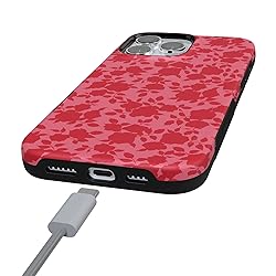 Casely iPhone 16 Pro Max Case | Rose Garden | Red