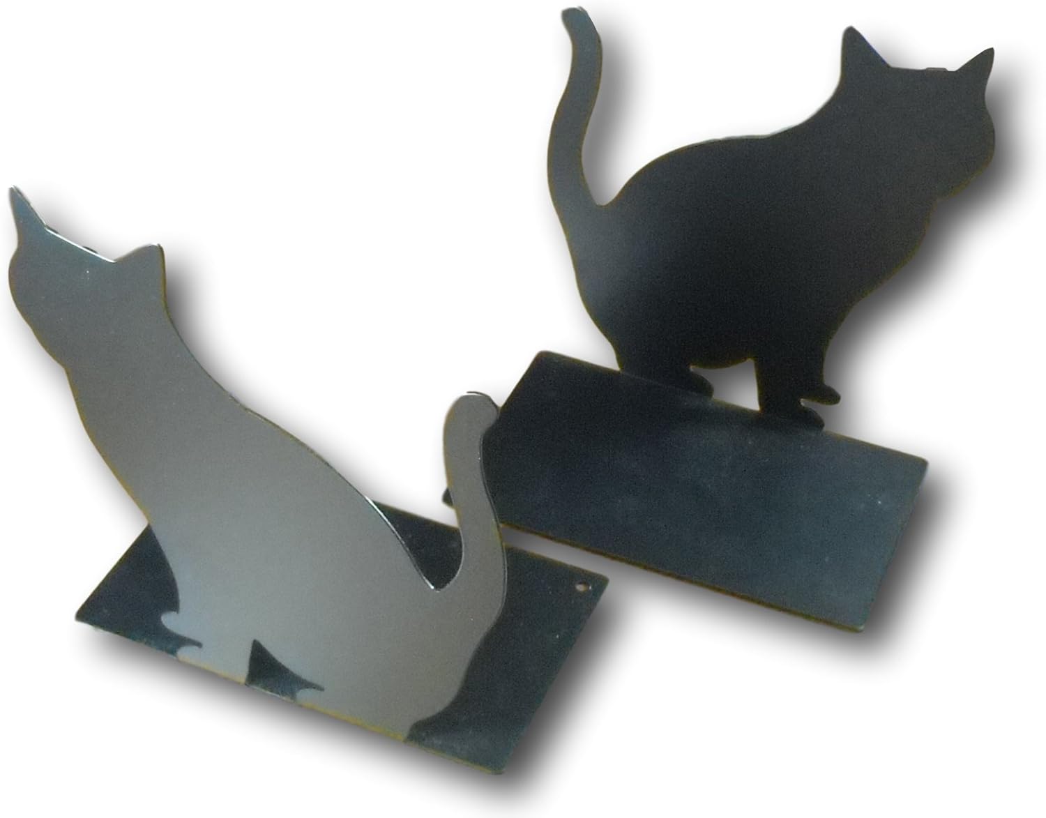 black cat bookends