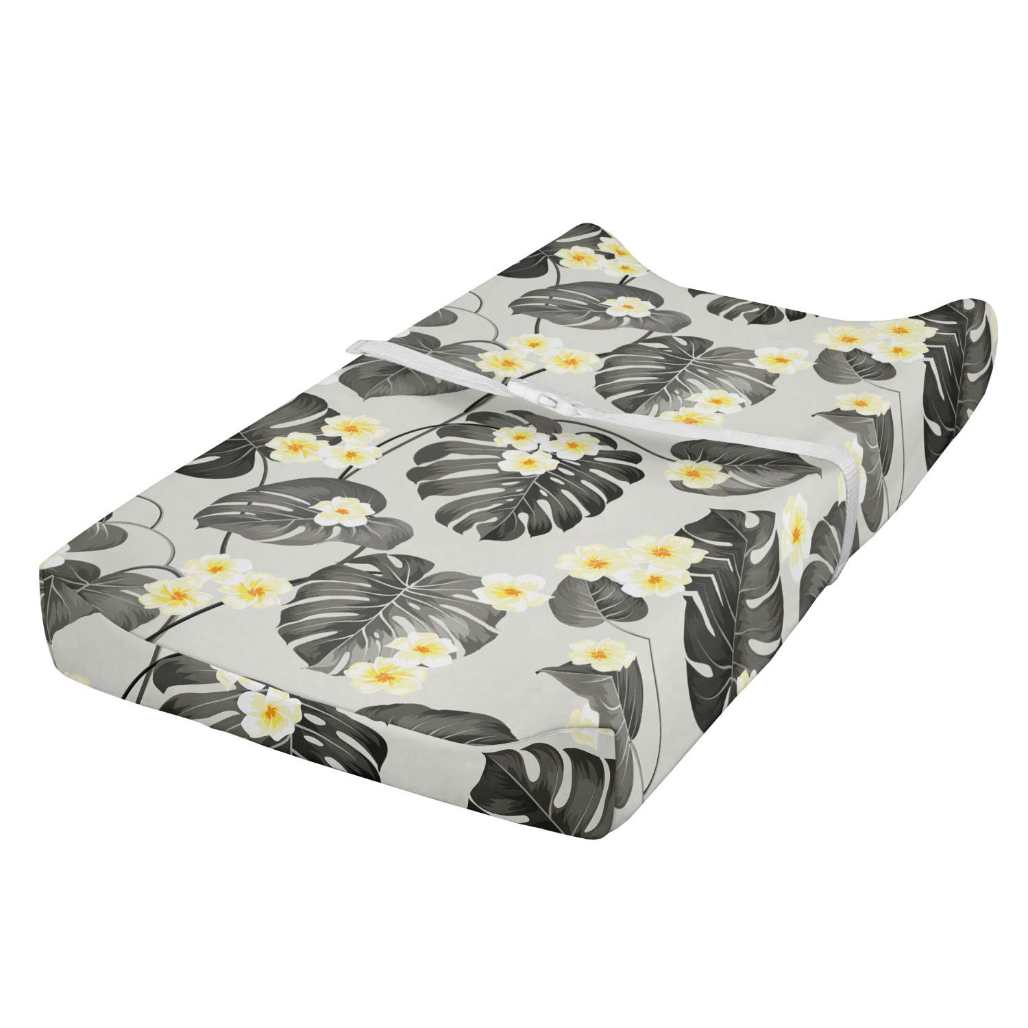 plain grey changing mat