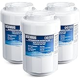 Water Filter Replacement Compatible with GE MWF, SmartWater MWFP, MWFA, GWF, HDX FMG-1, WFC1201, RWF1060, 197D6321P006, Kenmore 9991, Pack of 3, By DESENRUIS