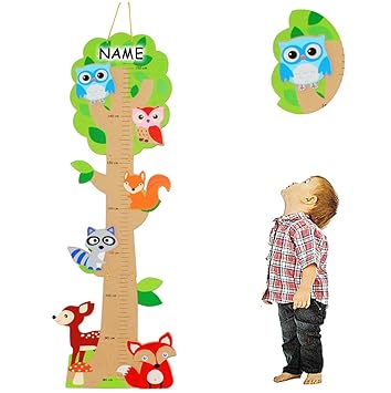 3 D Meßlatte aus Holz   