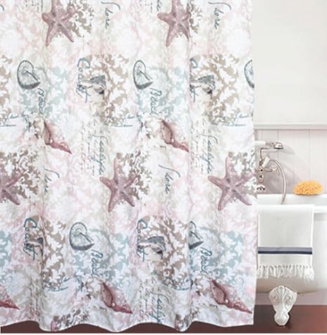 Gymnljy Lmitation Hennep Douchegordijn Waterdicht Meeldauw Badkamer Afgesneden Hangend Gordijn Bad Douche Gordijn Amazon Nl