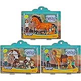 Breyer Spirit Riding Free Playsets Gift Bundle - Set of 3 Includes Spirit, Chica Linda & Boomerang!