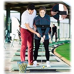 Amy Sport Golf Swing Training Aid Arm Band Trainer