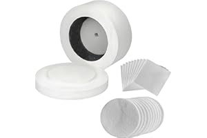 IRISFLY Large Microwave Kiln with 20 Pcs Kiln Paper,Fusing Glass Jewelry DIY Tools for Melting Jewelry Making Fuseworks Beginners