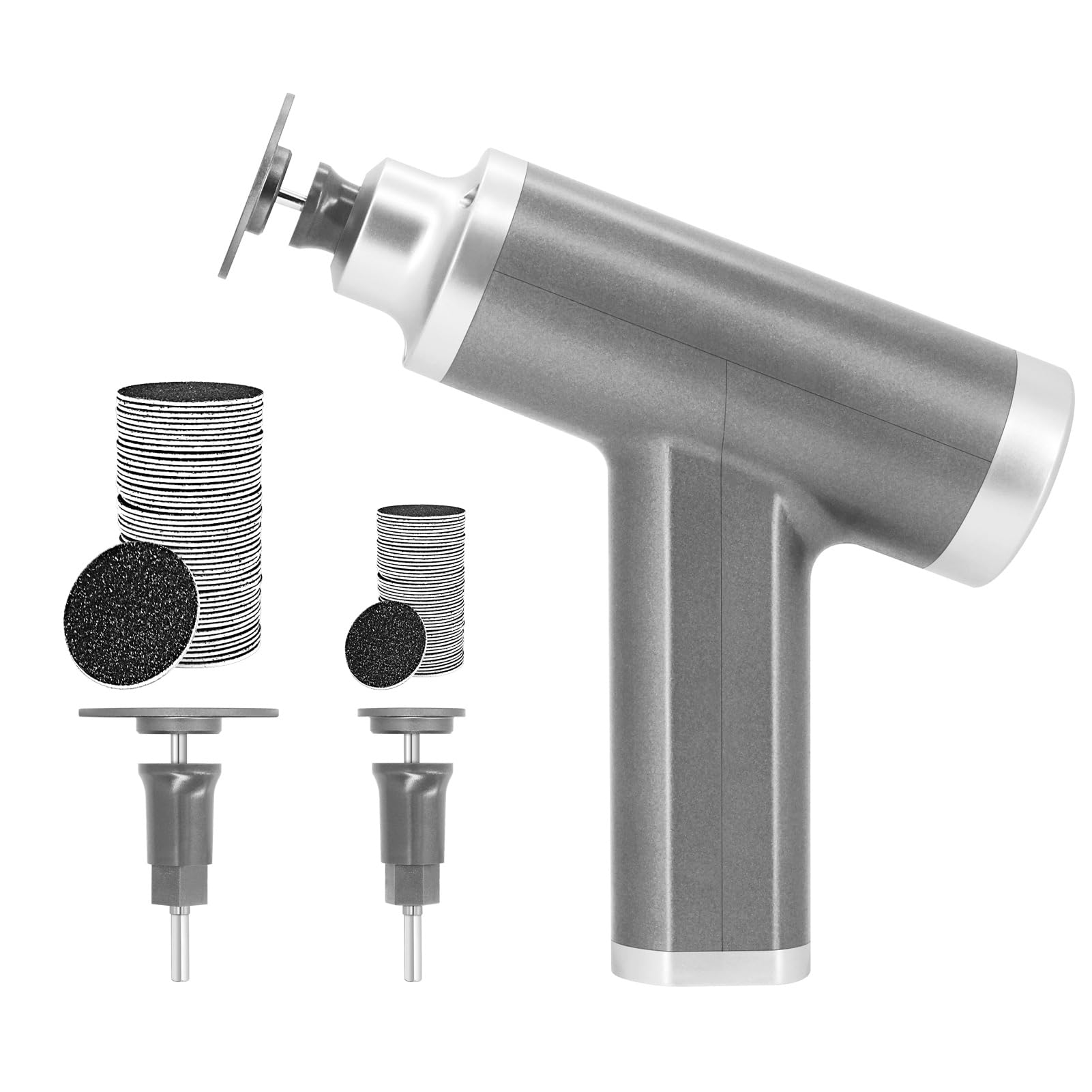 Photo 1 of Upgraded Electric Callus Remover for Feet 4500rpm, Professional Electric Foot Callus Remover Foot Sander Pedicure File with 2 Interchangeable Heads and Replaceable Sandpaper Discs