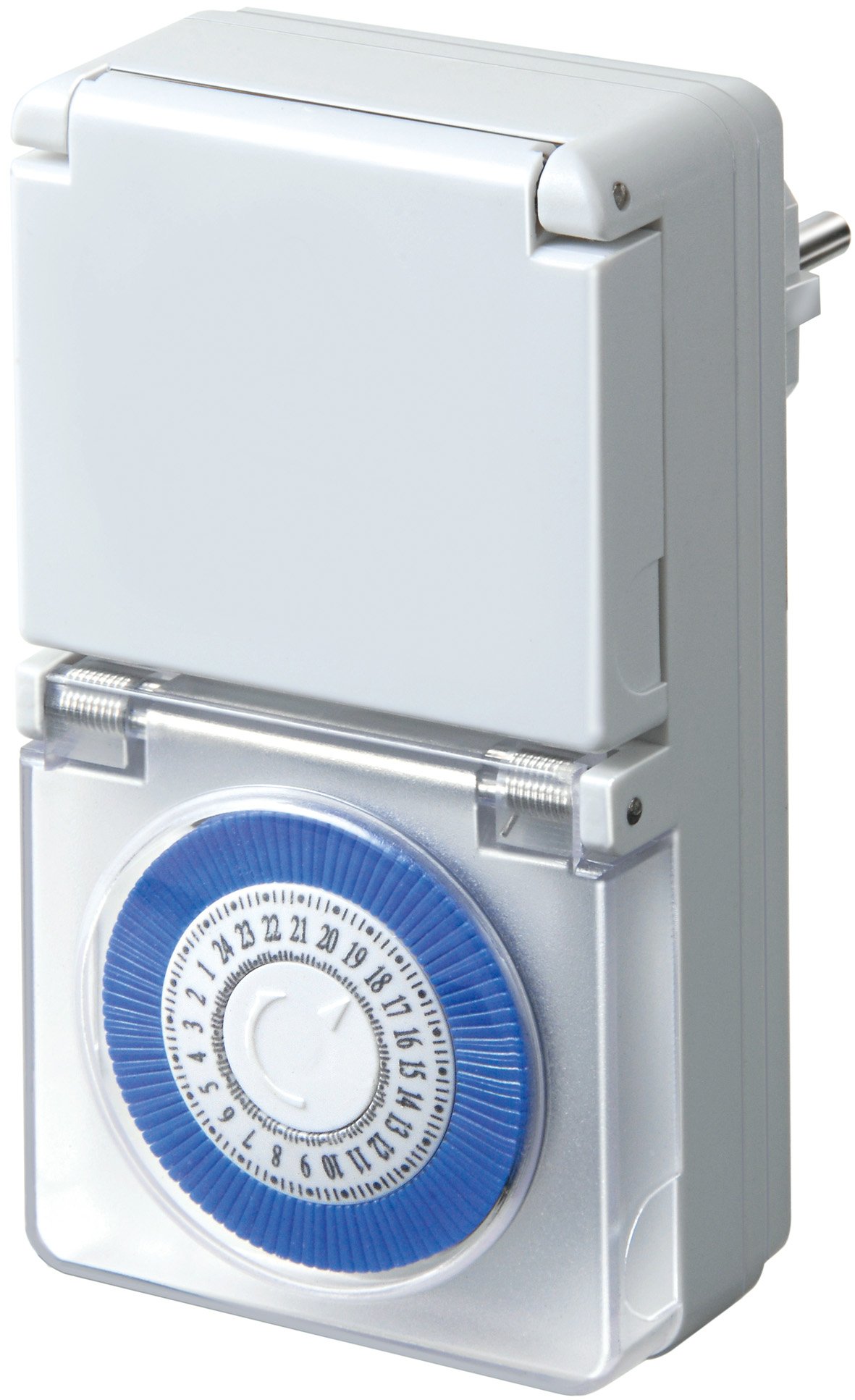 Brennenstuhl MMZ 44 Blue, White Weekly timer MMZ 44, Weekly timer, Blue, White, Analog, Rotary, 15 min, IP44