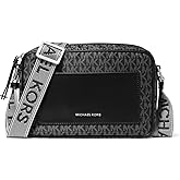 Michael Kors womens Jet Set Large Webbing Strap Crossbody Bag
