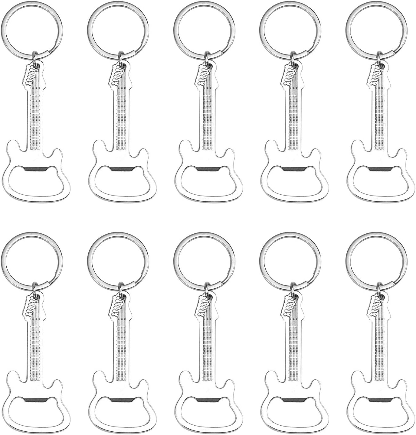 portachiavi apribottiglie per chitarra maschile