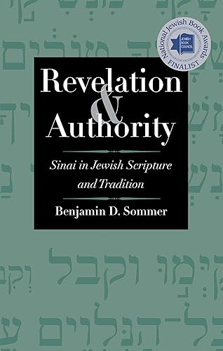 Download Revelation and Authority: Sinai in Jewish Scripture and Tradition PDF