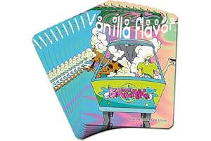 JKIOO 100 Pcs Kraft Paper Creative Design Colored Printing Self Sealing Bag 5.3 * 3.5 inches, Candy Bag, Biscuit Bag, Party Bag, Retail Product Bag, Small Business Craft Bag (JKIOO8008)