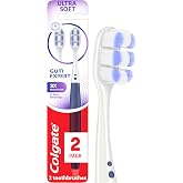 Colgate Gum Expert Toothbrush for Sensitive Gums, Extra Soft, 2 Pack | Ultra Soft Toothbrushes for Sensitive Teeth and Gums, 3x Reduction in Gum Bleeding, Gently Cleans, 6000+ Tapered Bristles