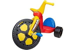 THE ORIGINAL BIG WHEEL Schylling Big Wheel Chopper - BWCHP - Low-Riding Tricycle with Adjustable Seat for Growing Child up to 70 lbs. - Original Classic Bike - Ages 3 and Up