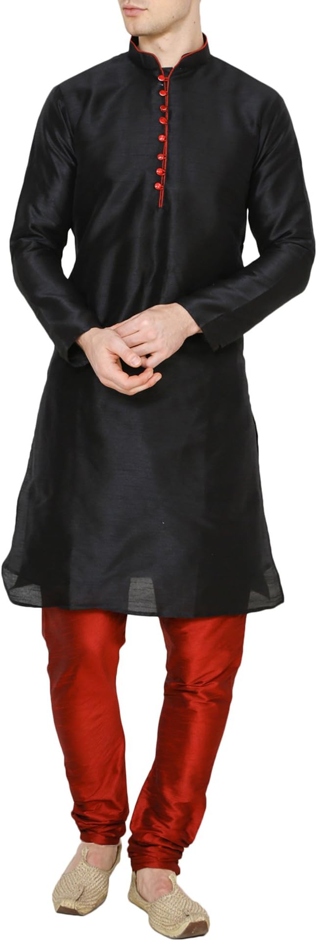 Royal Kurta Mens Silk Blend Kurta Pyjama Set