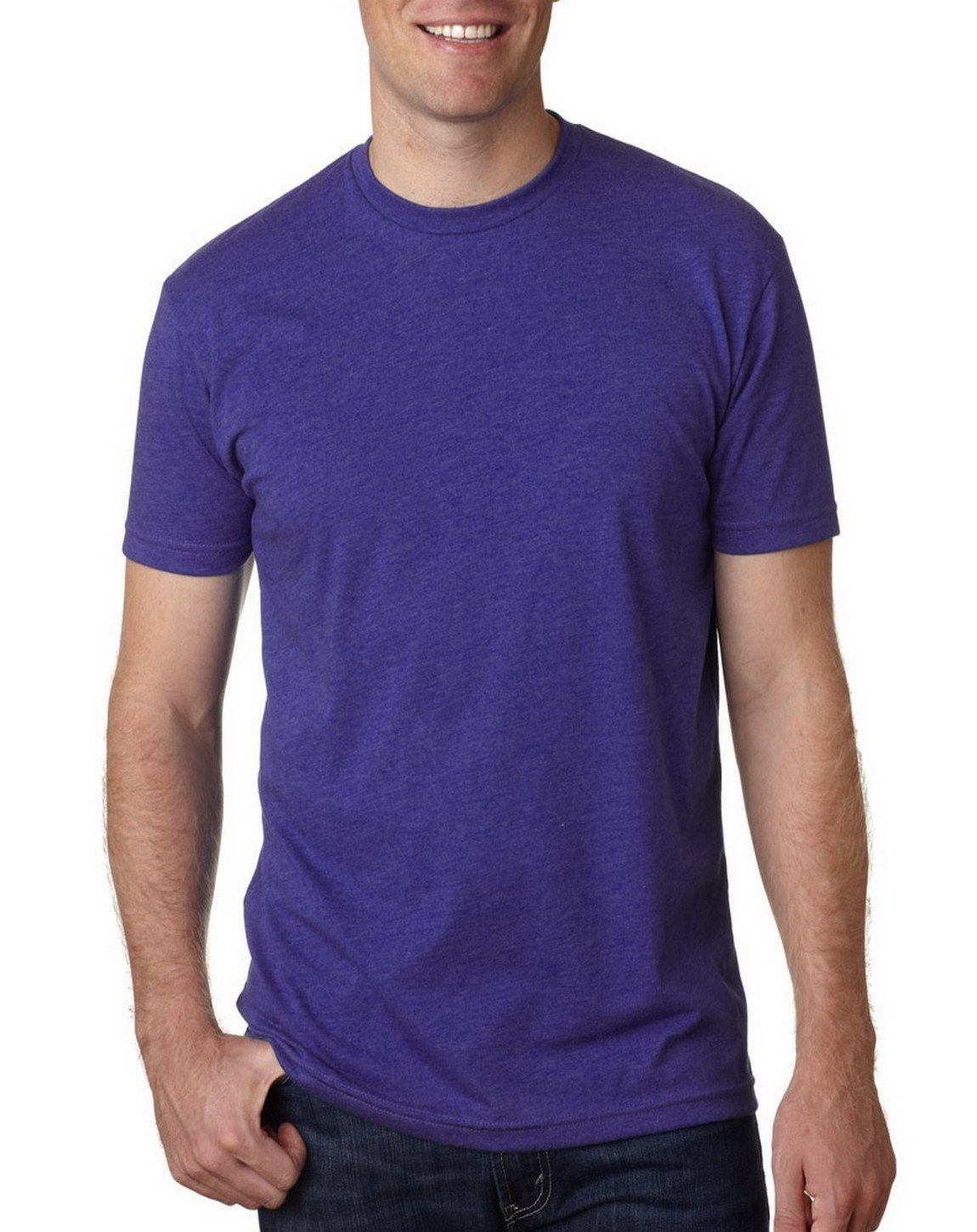 Next Level N6210 Premium Fitted CVC Crew Tee Purple