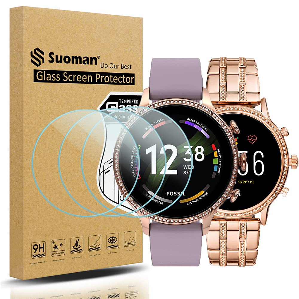 Suoman 3-Pack for Fossil Gen 5 Julianna HR and