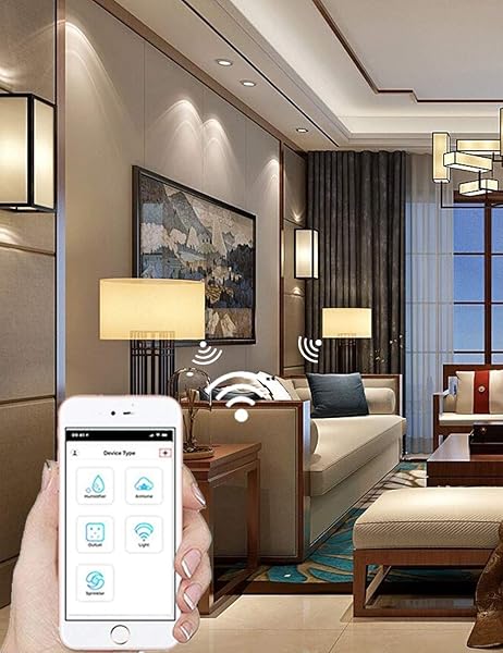 Smart WiFi Switch Mdulo Universal Bricolaje Control Remoto Inalmbrico Elctrico Electrodomsticos Compatibles La Solucin AutomatizacinHogar Funciona Alexa Google Home IFTTT Paquete de 4 SPDYCESS