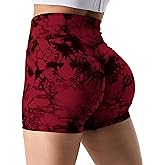 YEOREO Professional Women Workout Shorts 3.6" Scrunch Shorts Seamless High Waisted Contour Gym Yoga Biker Shorts
