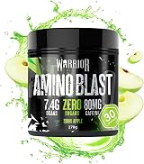 Warrior Amino Blast BCAA Powder 270g Fruit Salad Sour Apple Flavor view 2
