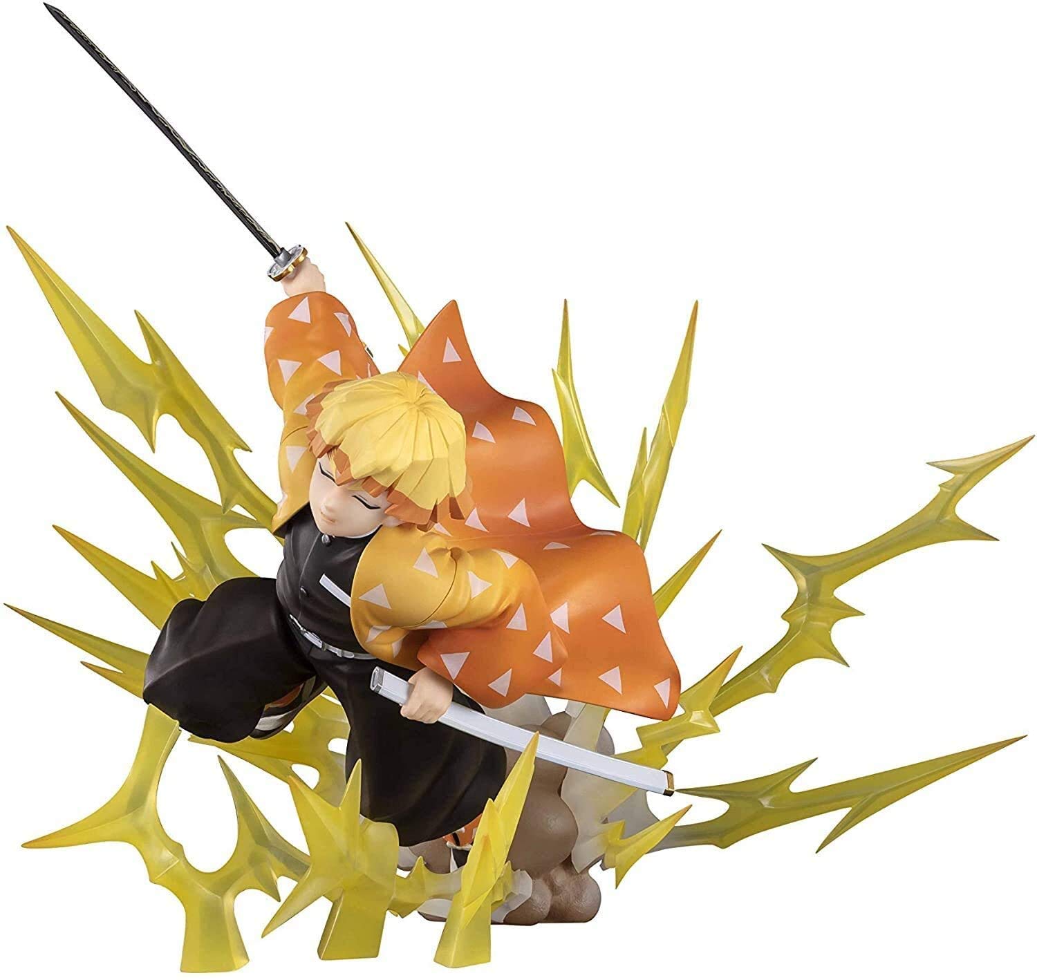 TAMASHII NATIONS Bandai Demon Slayer: Agatsuma Zenitsu - Thunder Breathing, TamashiiNations Figuarts ZERO