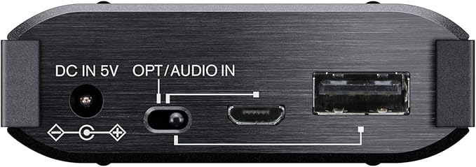 Amazon Com Onkyo Portable Headphone Amplifier Dac Equipped With Black Dac Ha0 B Japan Impot Home Audio Theater