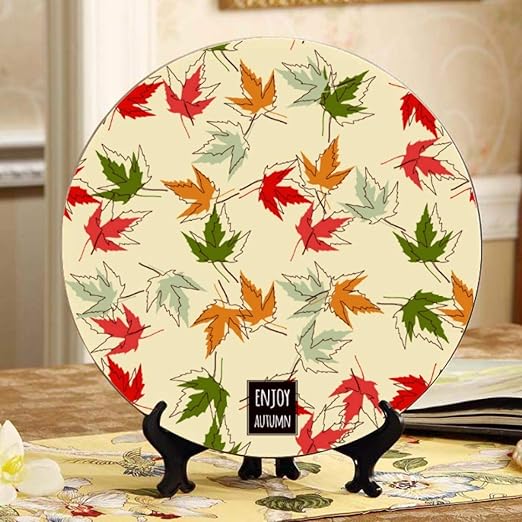 Otoño Naturaleza Follaje colorido Hojas Platos de lujo Platos