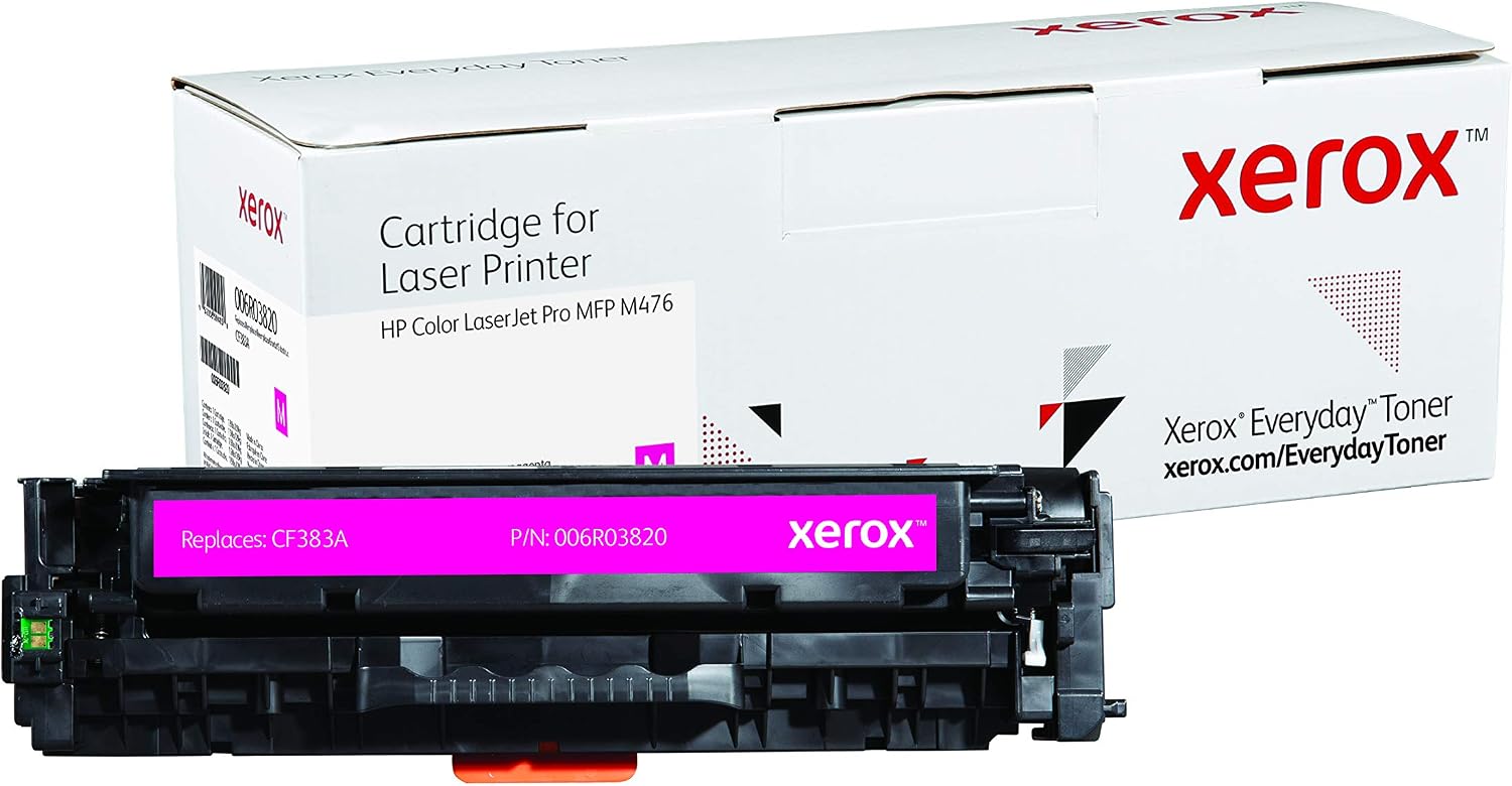 Xerox Everyday Compatible HP 312A CF383A Magenta Toner, Standard Capacity, Remanufactured