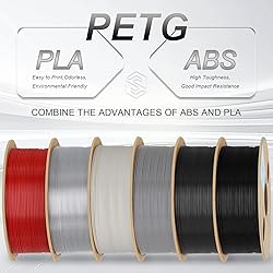 YOUSU PETG 3D Printer Filament 1.75mm Black
