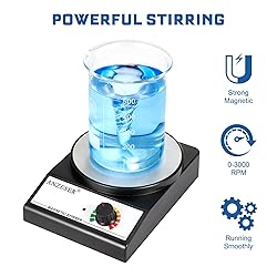ANZESER Magnetic Stirrer with 4PCS Stir Bars Set