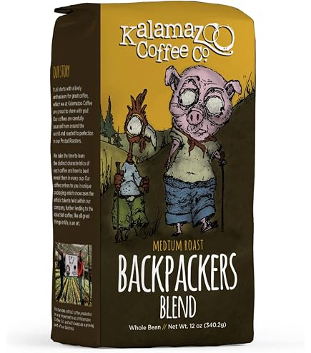 Amazon.com : KALAMAZOO COFFEE COMPANY Backpackers Blend Ground