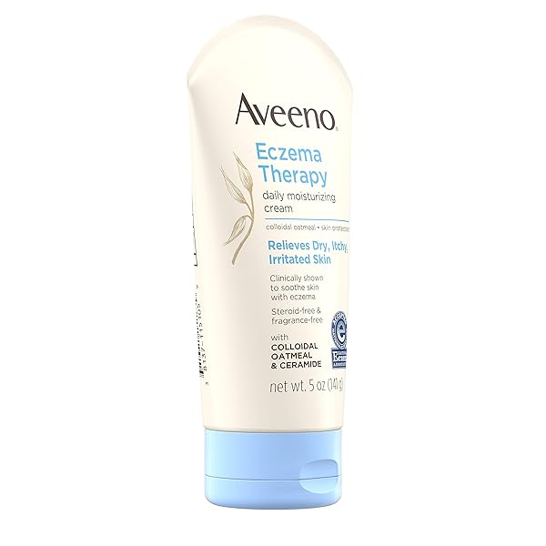 AVEENO ECZEMA THERAPY DAILY MOISTURIZING CREAM, 5 OZ